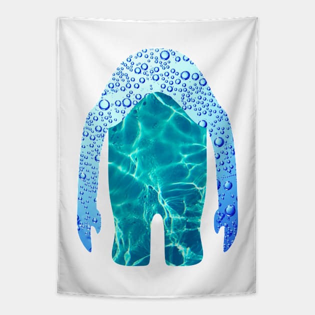 Water Rock Tapestry by inotyler