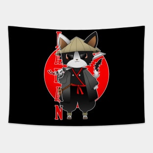 Gato Japonés Tapestry