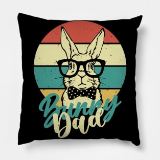 bunny dad Pillow