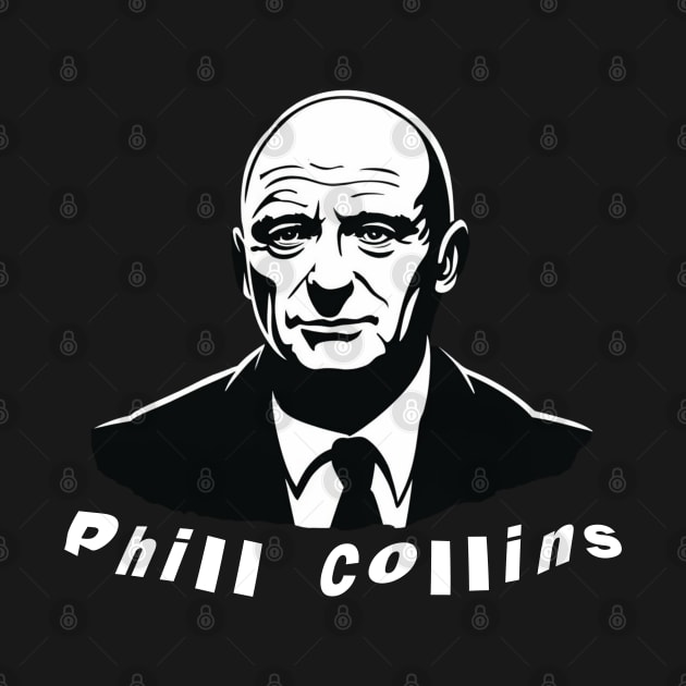 Phil Collins // Punksthetic Fan Art Design by Aldrvnd