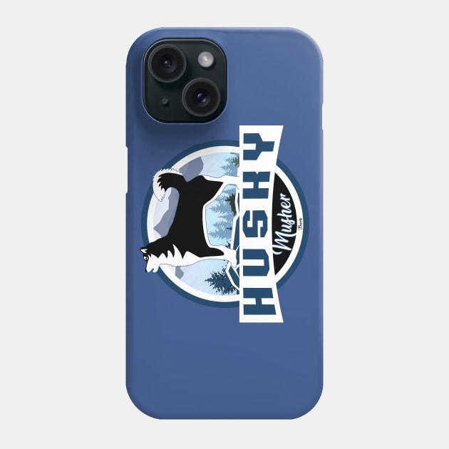 Husky Musher Shirt Phone Case by Nelvius Custom Design