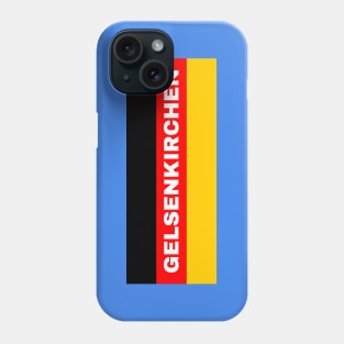 Gelsenkirchen City in German Flag Phone Case