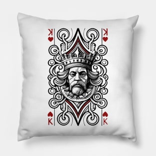 king of hearts Pillow