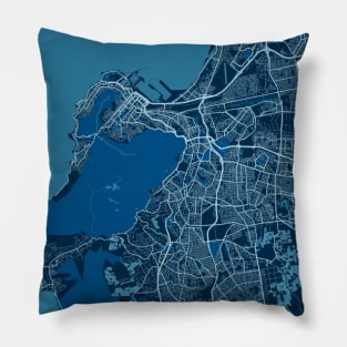 Cape Town - South Africa Peace City Map Pillow
