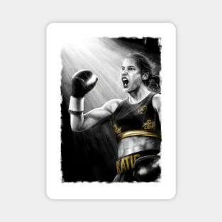 Katie Taylor Boxing Artwork Magnet