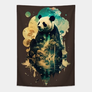 Cool Panda Tapestry