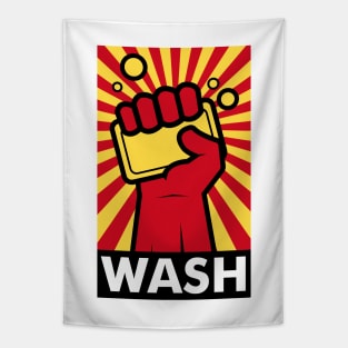 Wash your hands! Against the Coronavirus! Tapestry