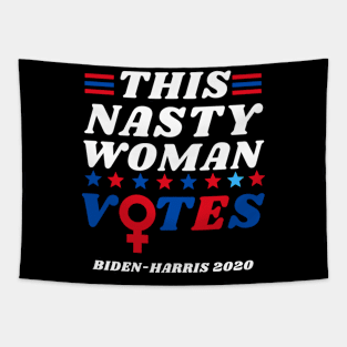 Nasty Woman Shirt Nasty Woman Vote Feminist Tapestry