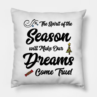 Spirit of the Season Christmas Pillow