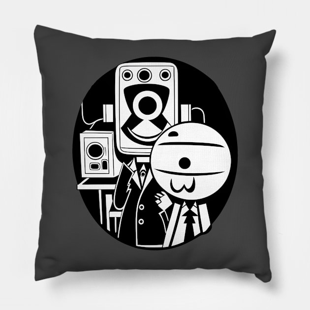 Brainwashing Pillow by Jaymz Weiss Designz