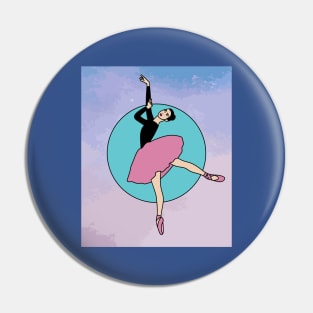 Dancing Ballerina Ballet Figures Pin