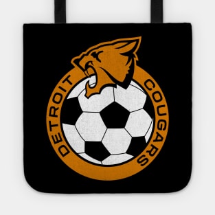 Defunct Detroit Cougars NASL Soccer 1968 Tote