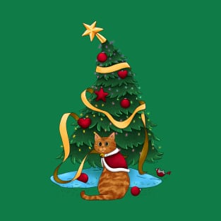 Christmas Kitty T-Shirt