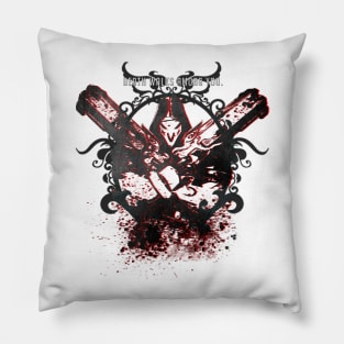 Death walks among you Pillow