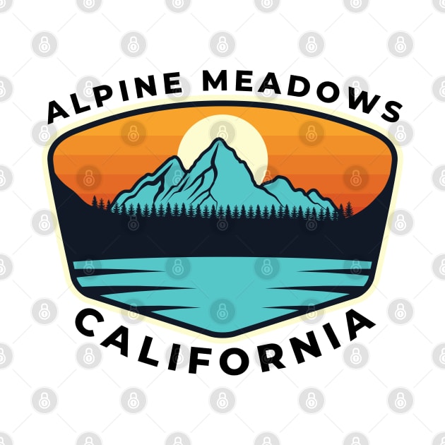 Alpine Meadows Ski Snowboard Mountain California Yosemite - Travel by Famgift