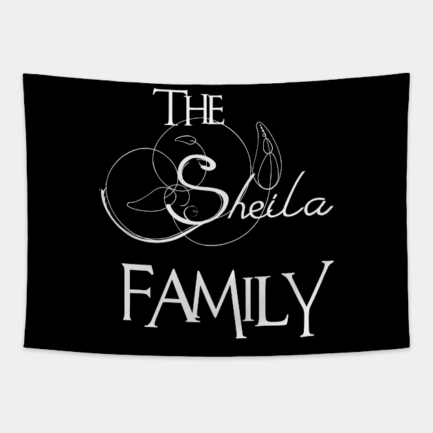 The Sheila Family ,Sheila NAME Tapestry by smikeequinox