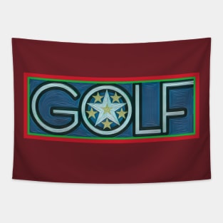 Michigan Golf Tapestry