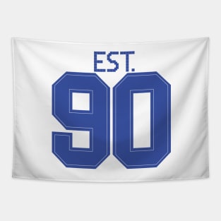 Est. 90 blue Tapestry