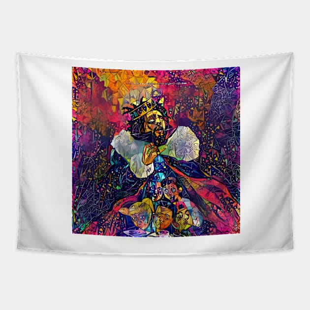 Abstract KOD Tapestry by stilldan97