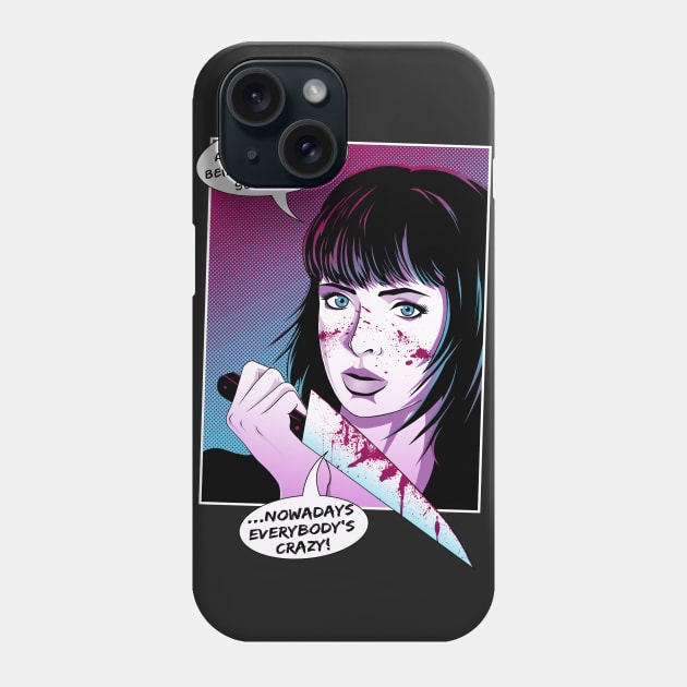 Pop Art Horror Show Phone Case by willblackb4