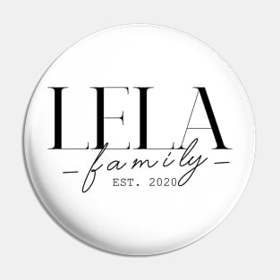 Lela Family EST. 2020, Surname, Lela Pin