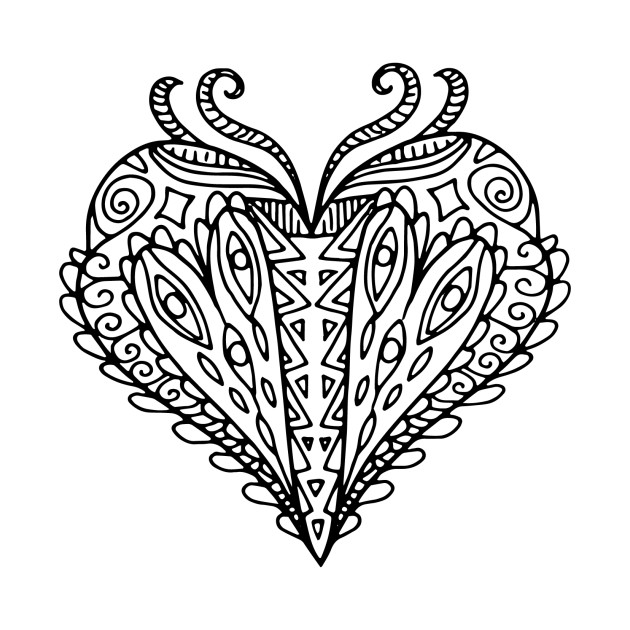heart mandala mandala t shirt teepublic