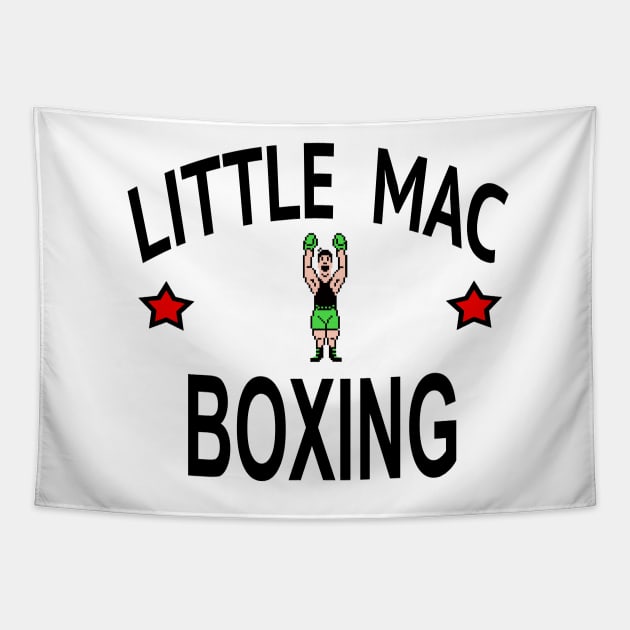 Little Mac Boxing --- Punch Out Roots of Fight Tapestry by sinistergrynn