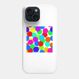 Rainbow Pixel Dots Phone Case