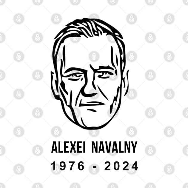 NAVALNY PORTRAIT 1976 - 2024 by Lolane