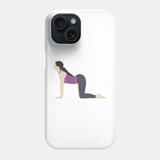 Cow Yoga Pose Phone Case