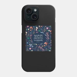 Proverbs 3:5-6, Trust in the Lord Phone Case