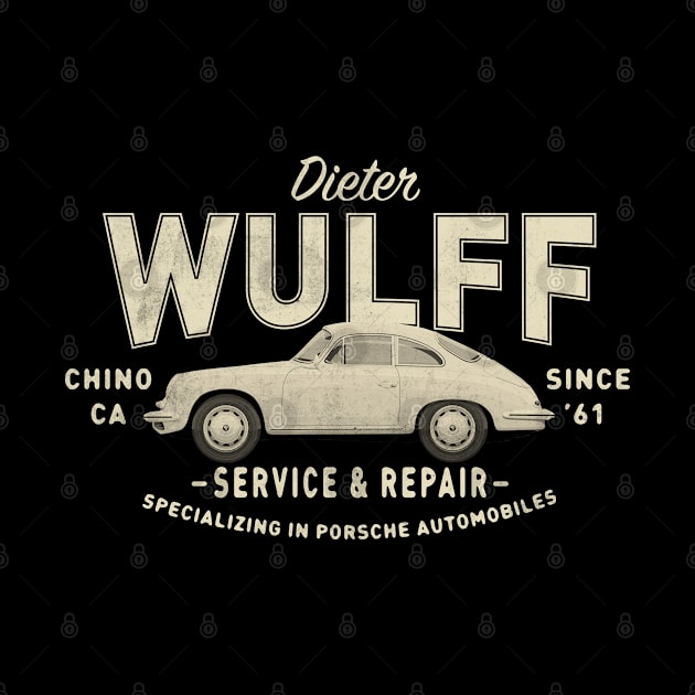 Wulff Porsche by Buck Tee Originals by Buck Tee