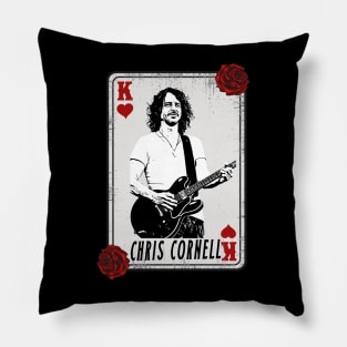 Vintage Card Chris Cornell Pillow