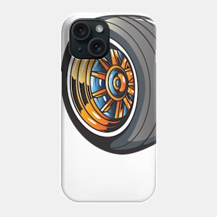 Automobile wheel 2 Phone Case