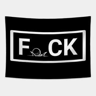 F*CK GOLF TEE Tapestry