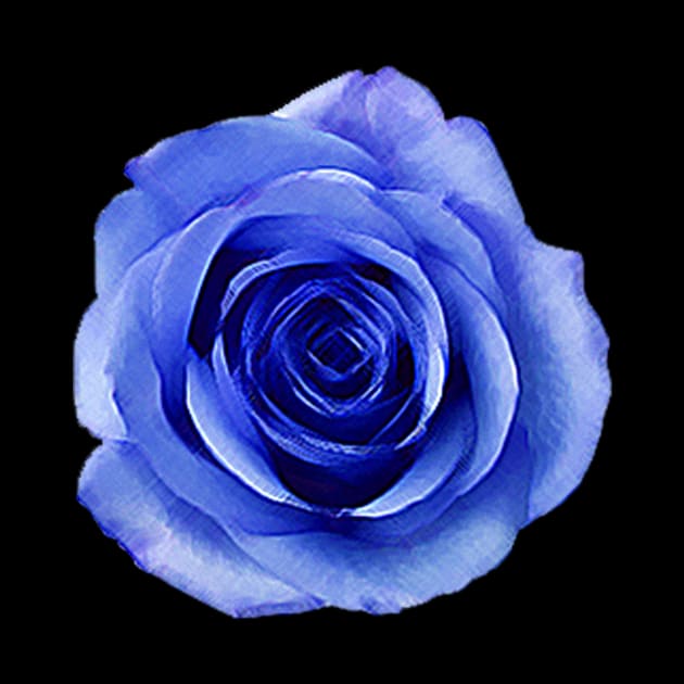 Blue Rose by H's Tee Shop