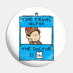 The Doctor Is In Pin