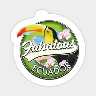 Explore fabulous Ecuador logo Magnet