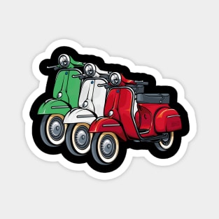 Italy Classic Vespa Scooter Moped Bike Retro Love Vintage Magnet