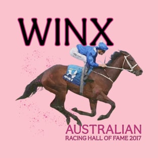 Winx 2017 Australian Racing Hall of Fame design T-Shirt