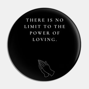 POWER OF LOVE Pin