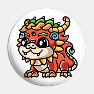 Dragon Chinese Pin