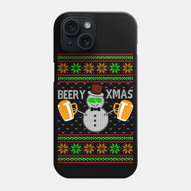 Beery Xmas Phone Case by MZeeDesigns