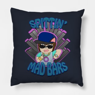 Spittin' Mad Bars Pillow