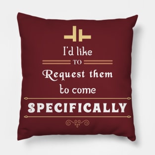 Ezran "I´d like to request them..." Pillow