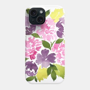 Dahlia flowers Phone Case