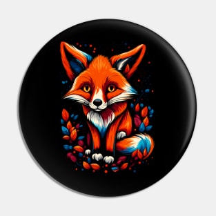 Beautiful Fox Pin