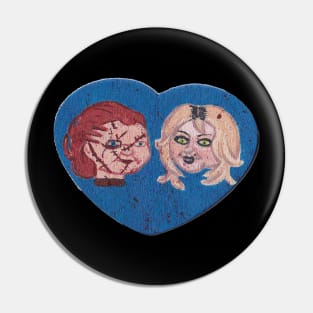 True Love- Chucky and Tiffany Pin