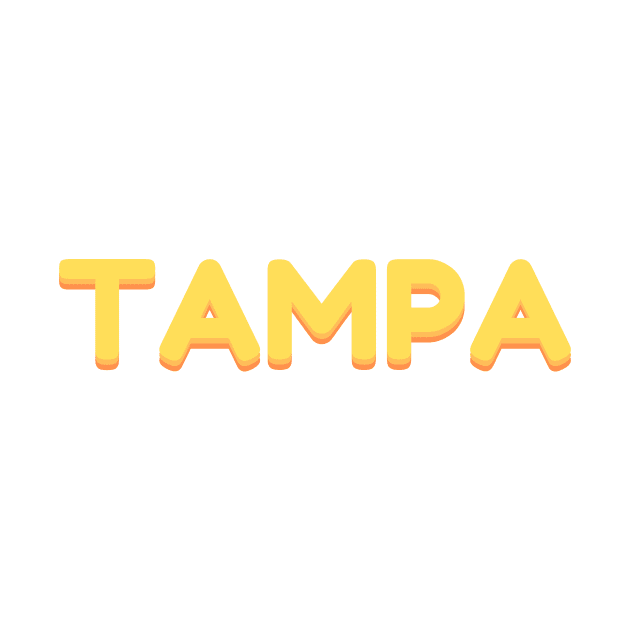 Tampa Sunset by Toad House Pixels