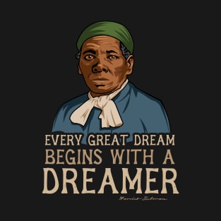 Harriet Tubman Quote Gift for Black History Month T-Shirt